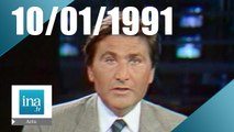 19/20 FR3 du 10 janvier 1991 - Guerre en Irak | Archive INA
