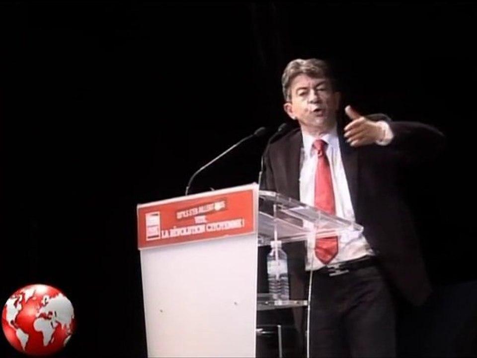 Mélenchon attaque Laurence Ferrari - extrait petit journal