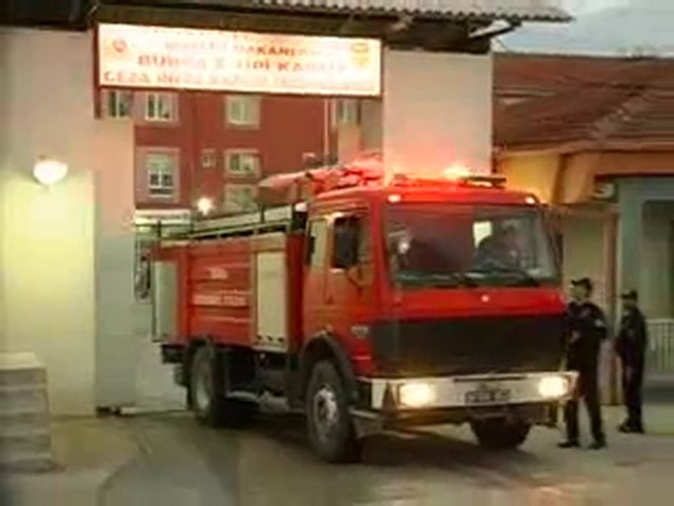 bursa e tipi cezaevinde yangın