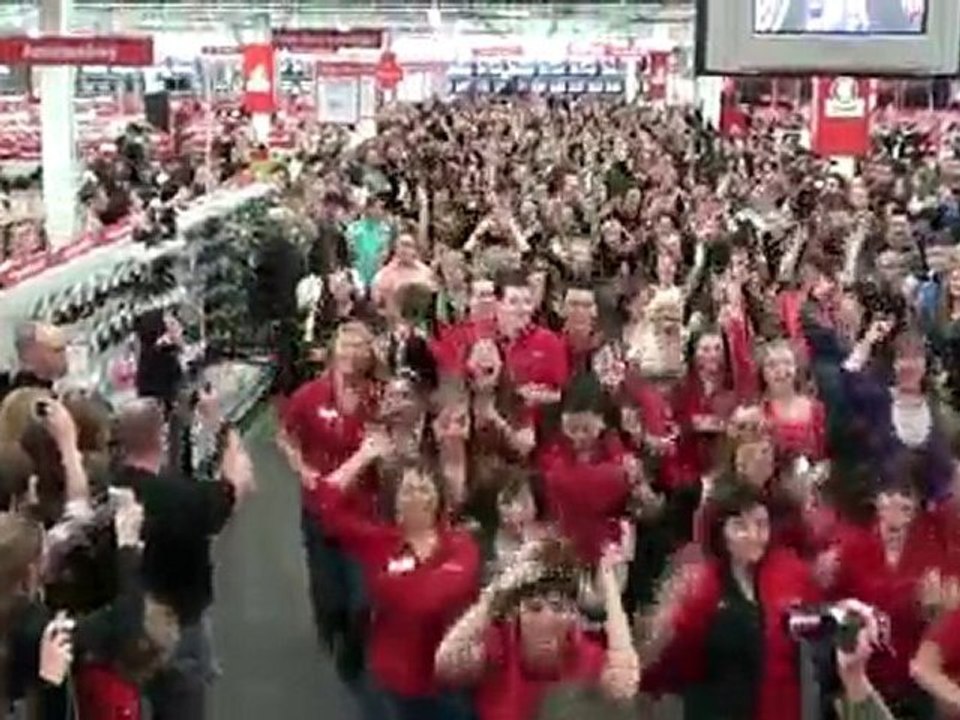 FlashMob [OFFICIAL] MediaMarkt Jemappes October 16 2010
