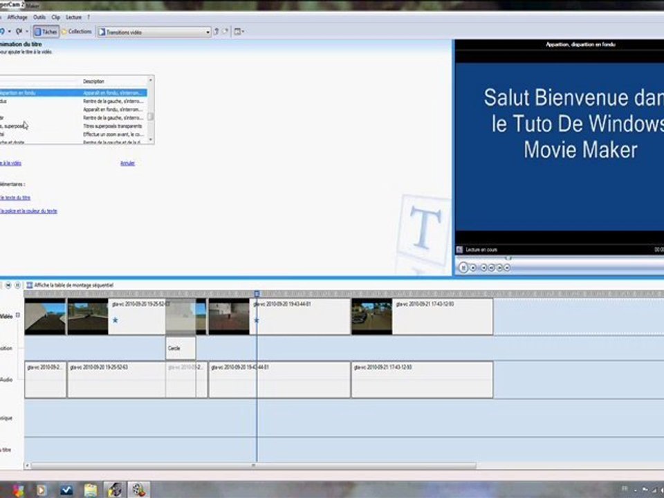 (Tuto) Windows Movie Maker