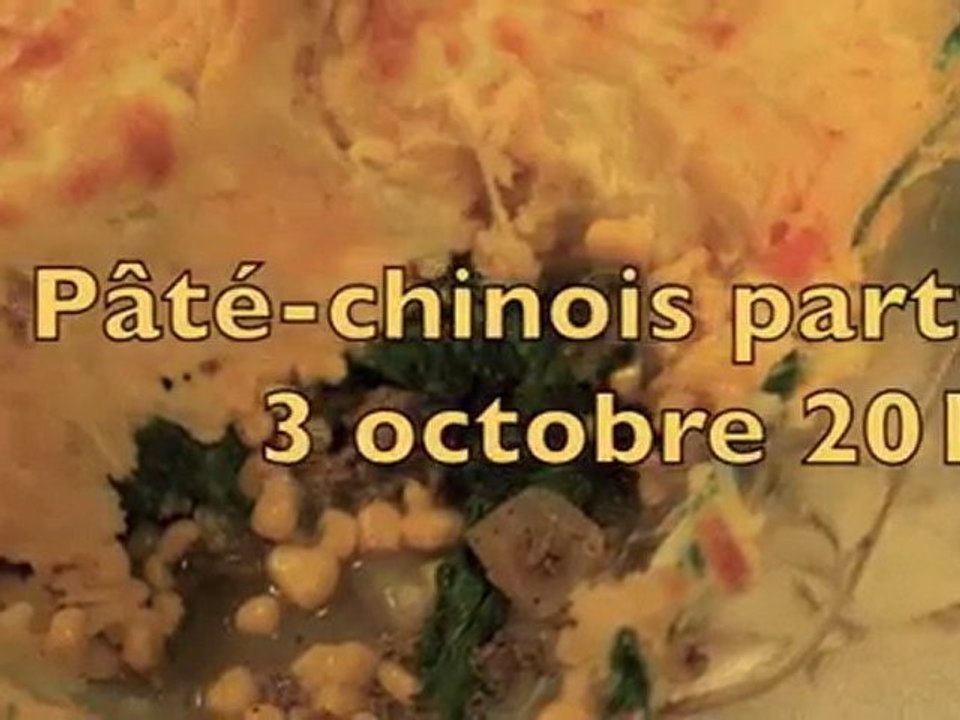 Pâté-chinois party