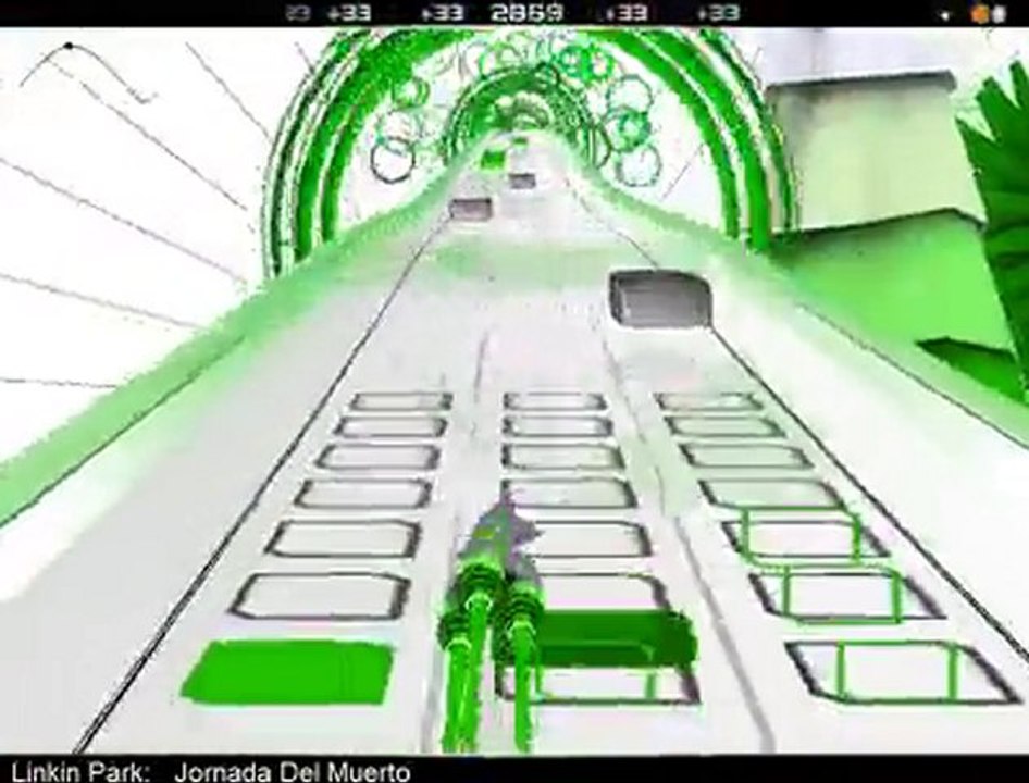 Linkin Park - Jornada del muerto - Audiosurf