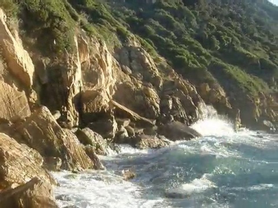Mistral sur les rochers