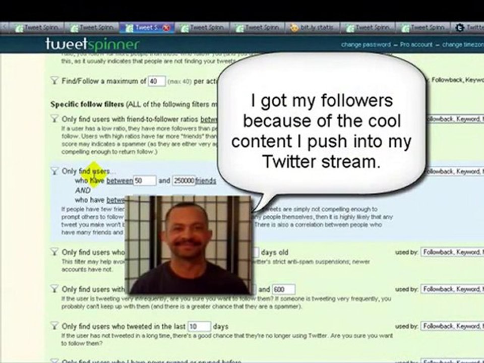 TweetSpinner Smart Tweets Part I
