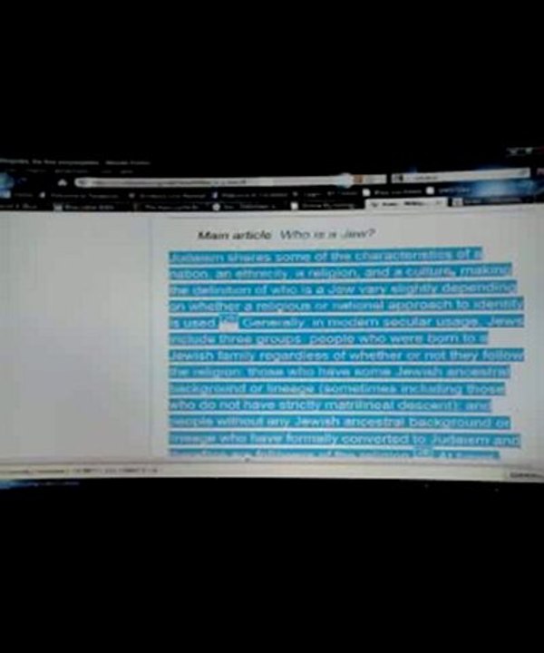 PT 2 WHAT IS A REAL JEW ACCORDING TO THE SCRIPTURES