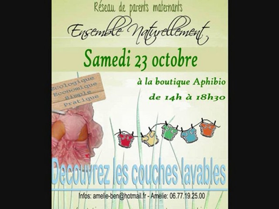 RTL2 NIORT  les couches lavables