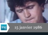 20h Antenne 2 du 15 janvier 1986 : Mort de Daniel Balavoine et Thierry Sabine - Archive INA