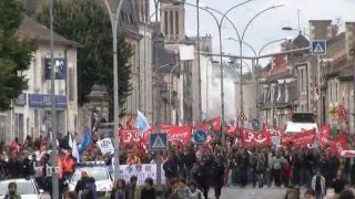 Poitiers manifeste contre le despotisme, le 19 octobre 2010