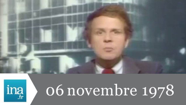 20h Antenne 2 du 6 novembre 1978 - loi martiale en Iran - Archive INA