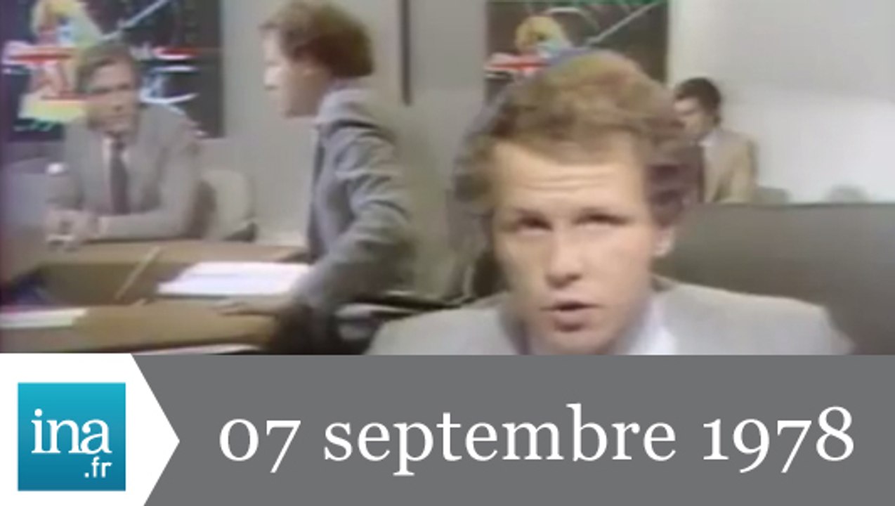 20h Antenne 2 du 07 septembre 1978 - Le baron Empain - Archive INA