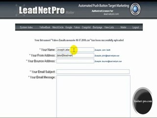 Leadnetpro- review video, see it in action