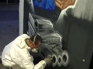 Fresque Garage Croug et Boma Boissy St.léger (21.10.2010)