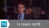 20h Antenne 2 du 11 mars 1978 - Claude François est mort - Archive INA