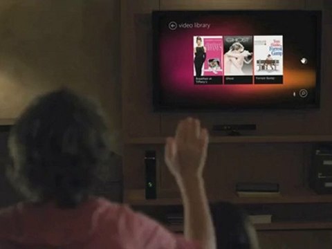 Trailer du dashboard Xbox 360 avec le kinect