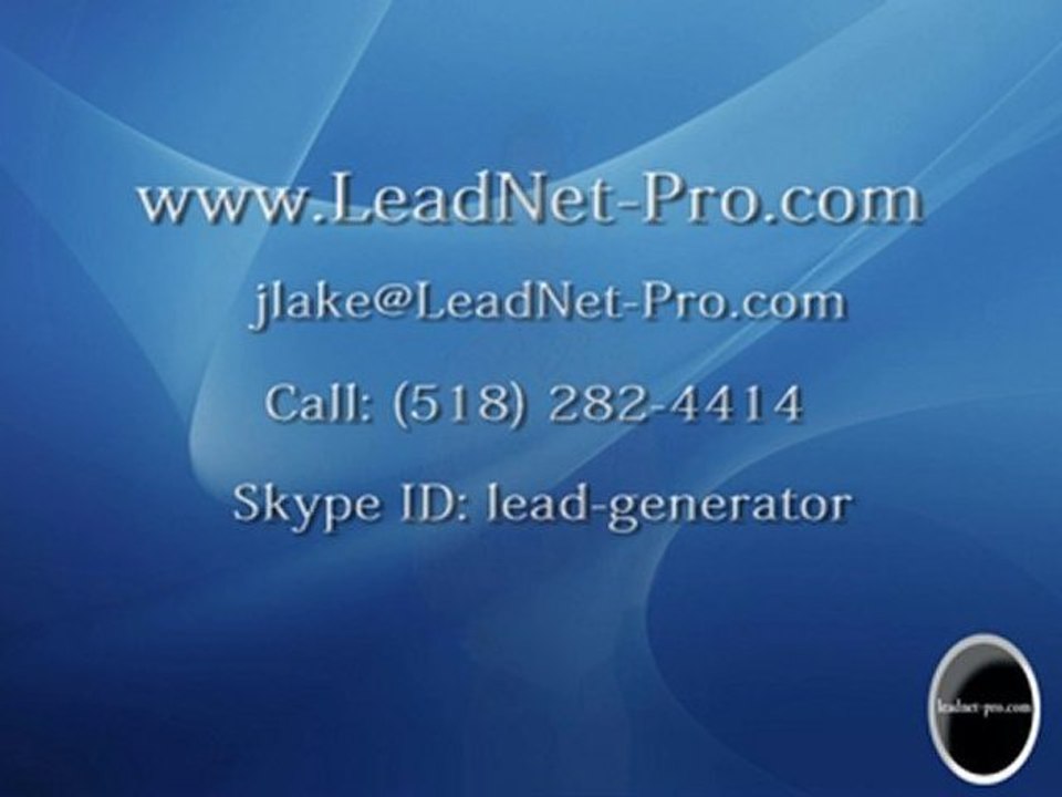 Leadnetpro- generate lead  for your mlm business ...