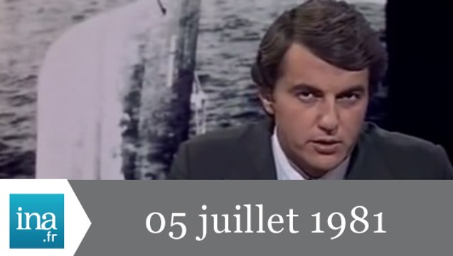 20h Antenne 2 du 05 juillet 1981 - 1ère victoire d'Alain Prost en F1 - Archive INA