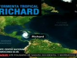Tormenta tropical Richard amenaza con convertirse en huracán