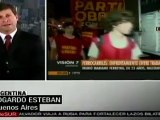 Repudio generalizado en Argentina por asesinato de joven en protesta de trabajadores
