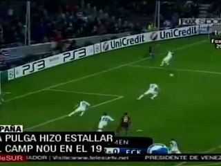 Inspirado Messi da triunfo al Barcelona de 2-0 ante el Copenhague, por la Champions