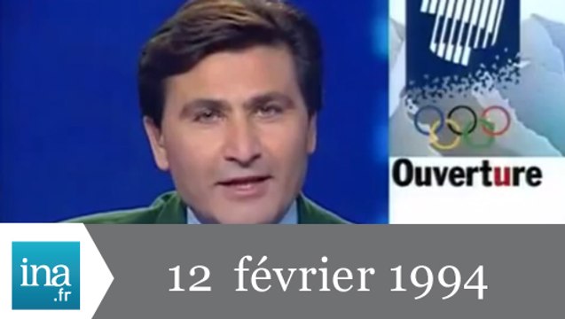 20h France 2 du 12 février 1994 - JO de Lillehammer - Archive INA