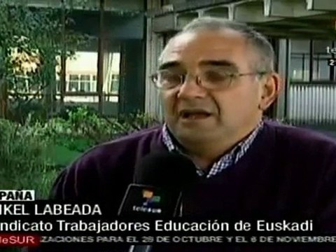Estudiantes del país vasco rechazan acusaciones contra Vene
