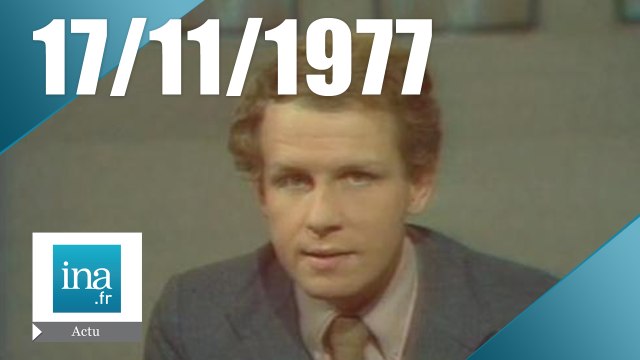 20h Antenne 2 du 17 novembre 1977 - Anouar el-Sadate en Israël | Archive INA