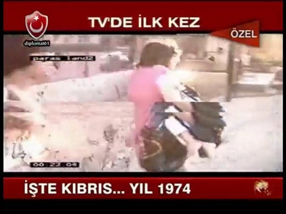 Kıbrıs Barış Harekatı 1974yeni görüntüler(kibrisilanlar.com)