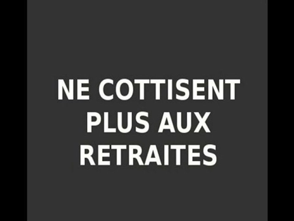 le deficit des retraites
