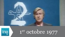 Journal A2 du 1er octobre 1977 - otages français en Mauritanie -Archive INA