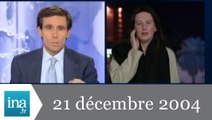 20h France 2 21 décembre 2004 - Libération des otages français en Irak - Archive INA