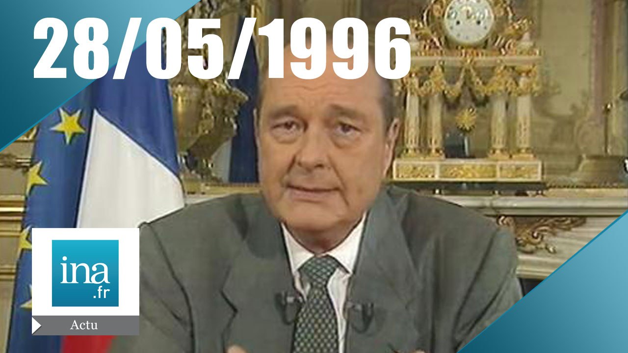 20h France 2 du 28 mai 1996 - Fin du service miltaire - Archive INA