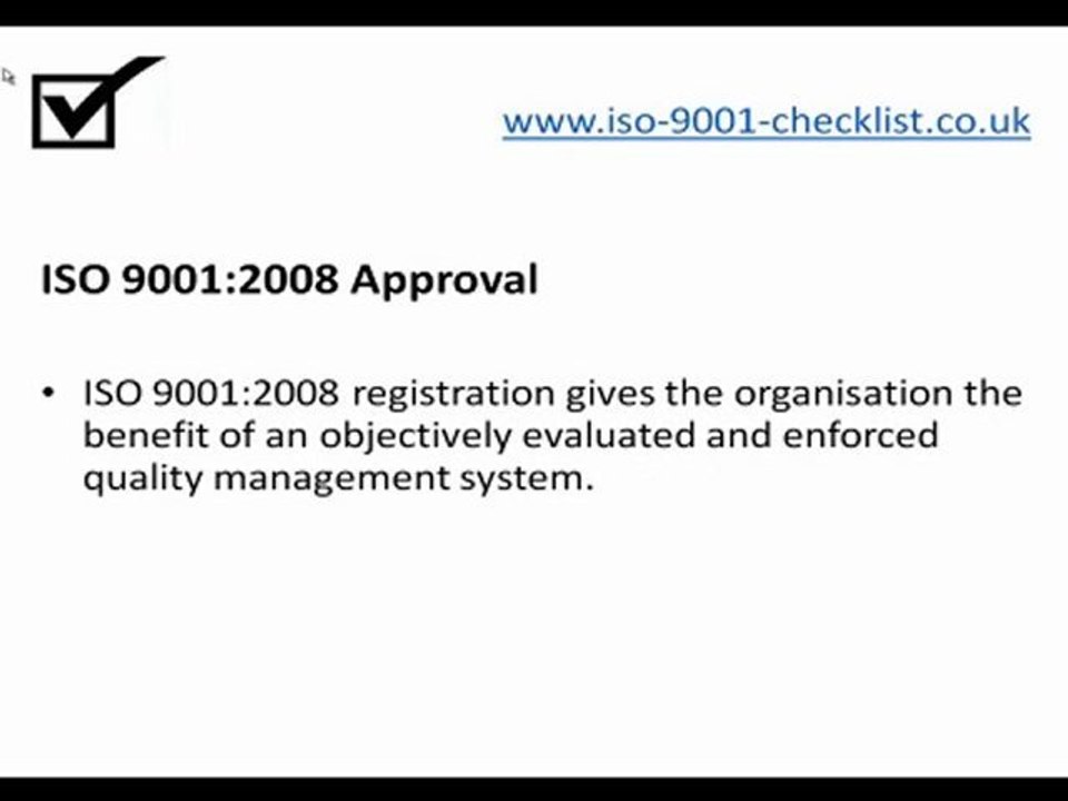 What is ISO 9001?