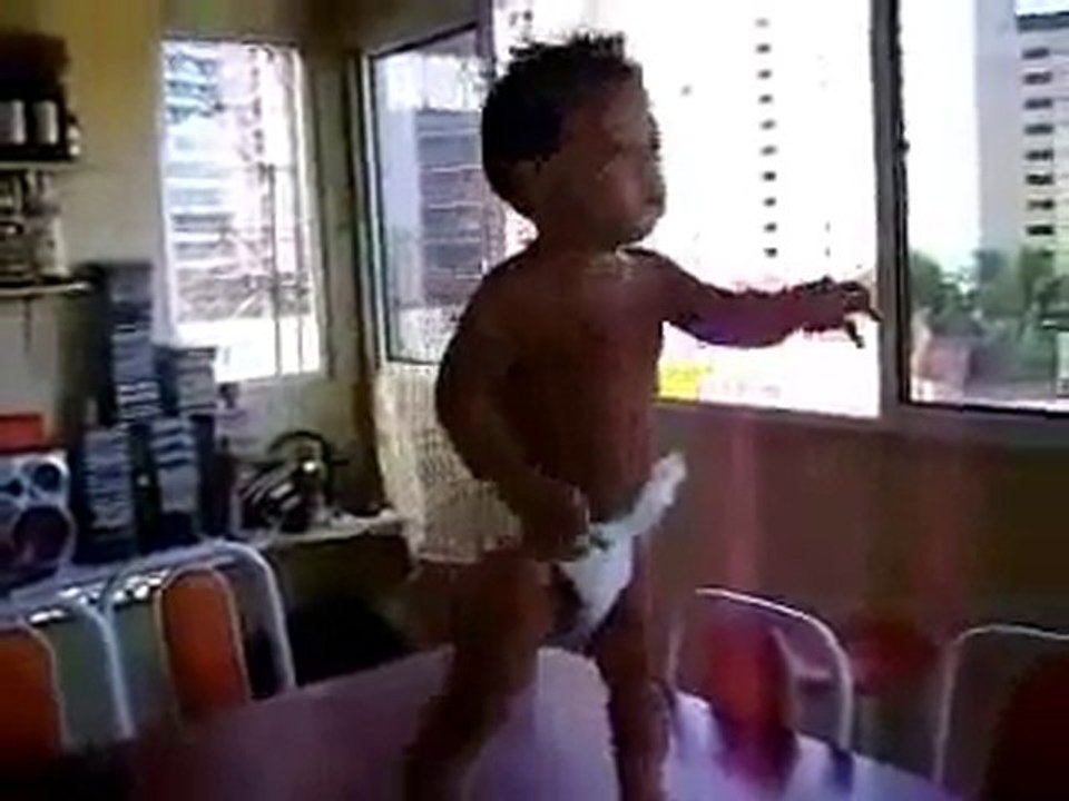 Brazilian Baby Dancing Samba