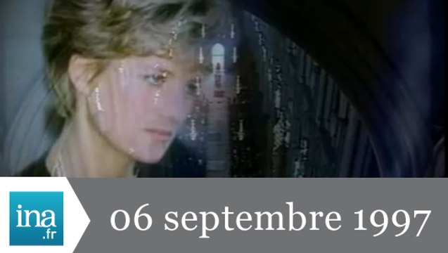 20h France2 du 6 septembre 1997 - Obsèques de Lady Di - Archive UBA