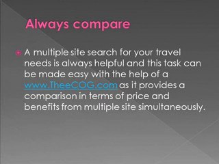 Tips for Online Air Travel Booking