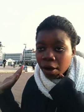 Manifestation Lyon place Bellecour Jeudi 21 Octobre 2010