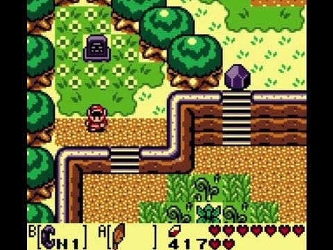 Zelda Link's Awakening DX 8) L'épée de niveau 2