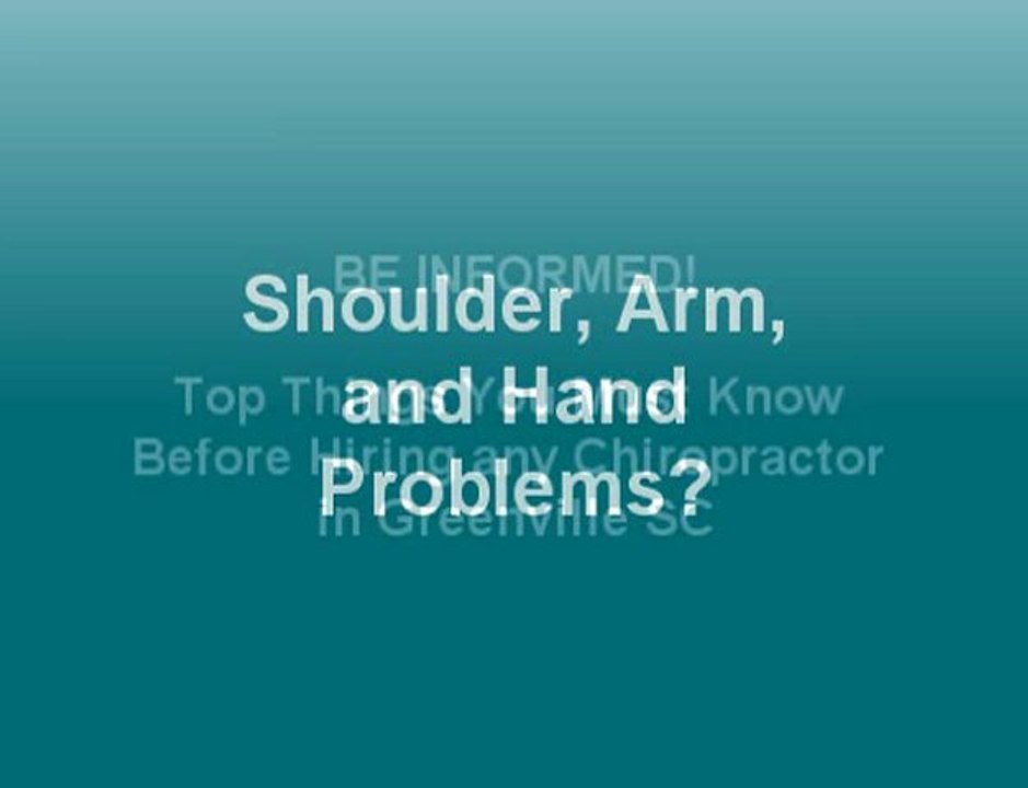 Chiropractors in greenville sc