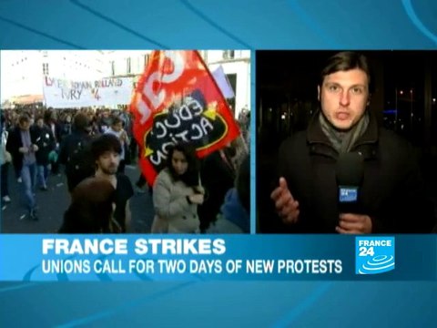 France: Unions threaten more protests