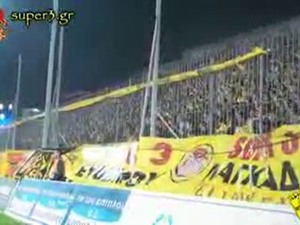 The Castle in the city of God... Aris' fans amazing coreo