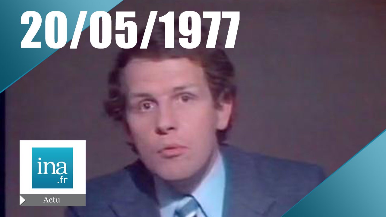20h Antenne 2 du 20 mai 1977 - Leonid Pliouchtch invité du journal - Archive INA