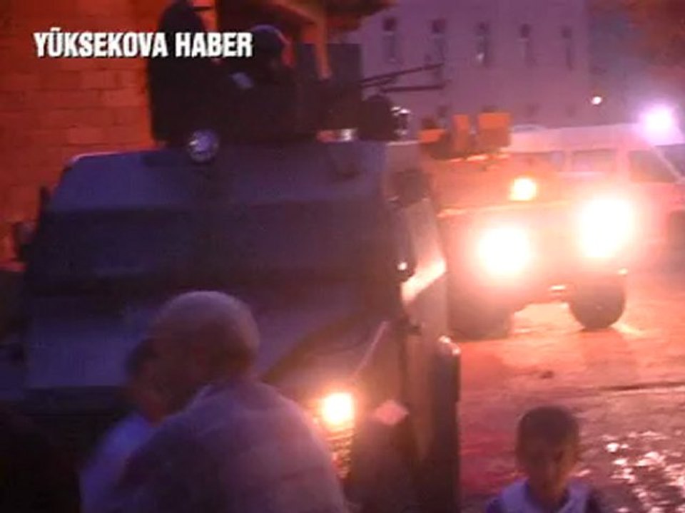 Yüksekova'da patlama