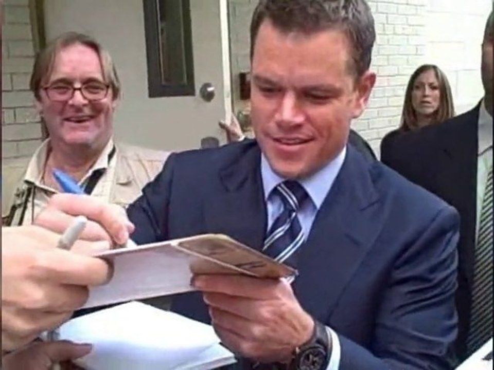 SNTV - Matt Damon's done having kids