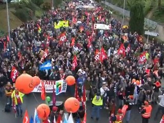 MANIFESTATION DU 19 OCTOBRE 2010  A  AUXERRE