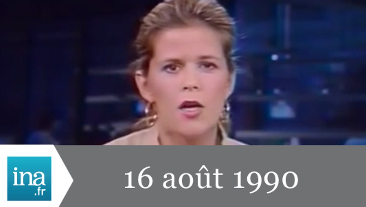 19/20 du 16 août 1990 - Saddam Hussein menace les Américains - Archive INA