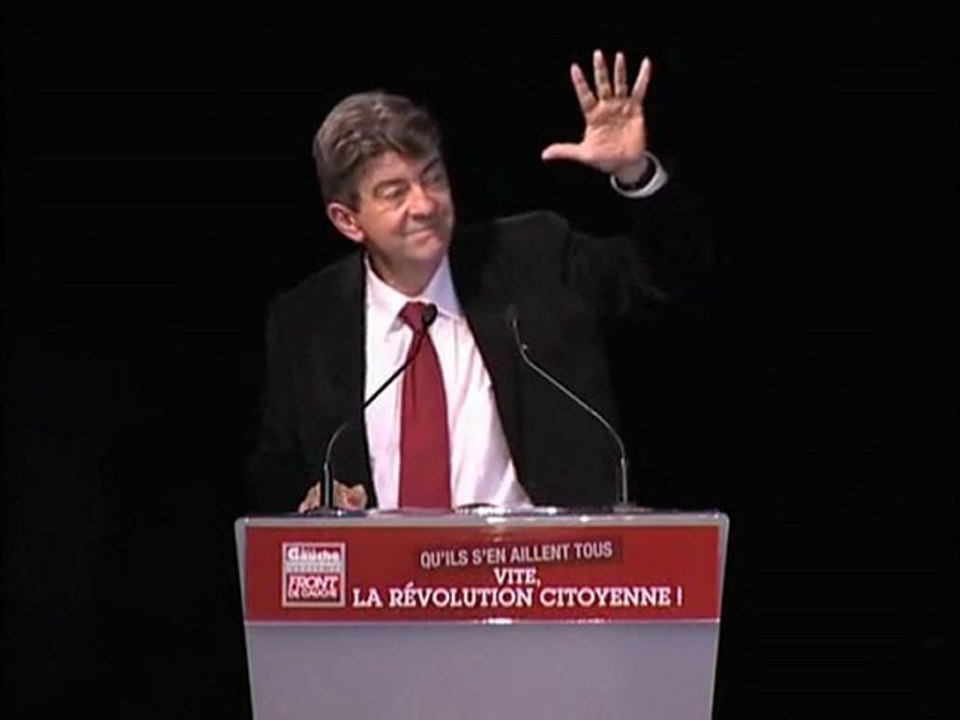 Jean-Luc Melenchon - Programme électoral 2012 (en 8 min.)