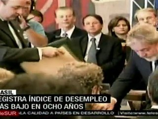 Desciende en Brasil el número de desempleados