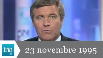 20h France 2 du 23 novembre 1995 - Grève dans les transports - Archive INA
