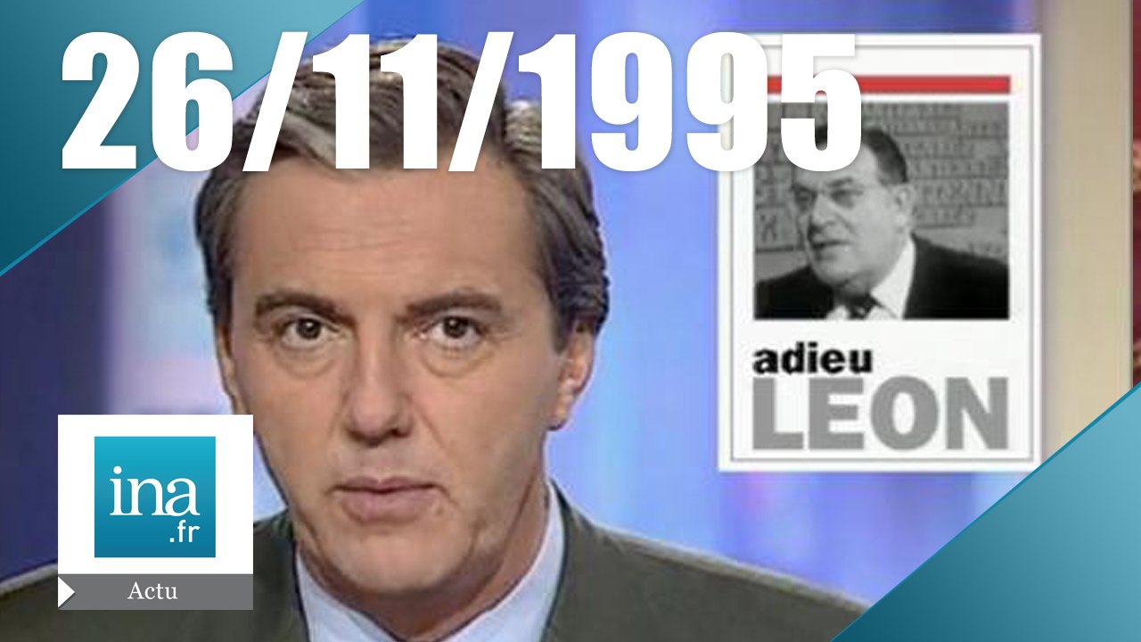 20h France 2 du 26 novembre 1995 - Léon Zitrone est mort | Archive INA